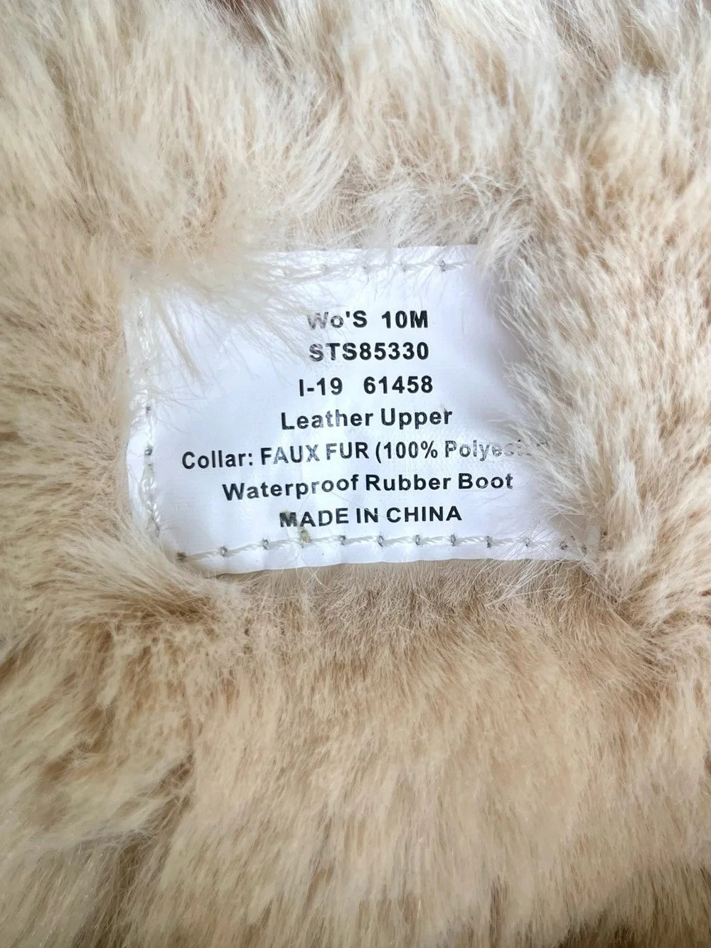 goop x Sperry Luxe Leather Shearling Duck Boots Size 10 - Picture 13 of 15